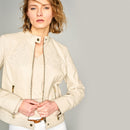 Diana-2 Women's Leather Jacket | Derimod Diana-2 Women's Leather Jacket | Derimod