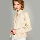 Diana-2 Women's Leather Jacket | Derimod Diana-2 Women's Leather Jacket | Derimod