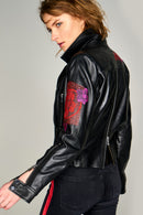 FRIDA WOMEN'S LEATHER JACKET | Derimod FRIDA WOMEN'S LEATHER JACKET | Derimod