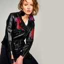 FRIDA WOMEN'S LEATHER JACKET | Derimod FRIDA WOMEN'S LEATHER JACKET | Derimod