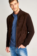 Marc Men's Leather Jacket | Derimod Marc Men's Leather Jacket | Derimod