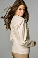 Arya Women's Leather Jacket | Derimod Arya Women's Leather Jacket | Derimod
