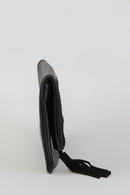 Women's Black Leather Clutch | Derimod Women's Black Leather Clutch | Derimod