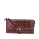 Croco Tan Women's Leather Bag | Derimod Croco Tan Women's Leather Bag | Derimod