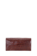 Croco Tan Women's Leather Bag | Derimod Croco Tan Women's Leather Bag | Derimod