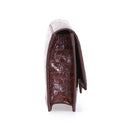 Croco Tan Women's Leather Bag | Derimod Croco Tan Women's Leather Bag | Derimod