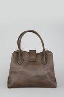 Women's Green Synthetic Leather Shoulder Bag | Derimod Women's Green Synthetic Leather Shoulder Bag | Derimod