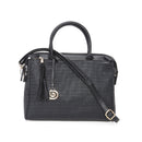 Women's Black Synthetic Leather Shoulder Bag | Derimod Women's Black Synthetic Leather Shoulder Bag | Derimod