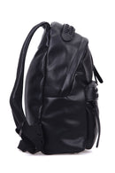 Women's Black Synthetic Leather Crossbody Bag | Derimod Women's Black Synthetic Leather Crossbody Bag | Derimod