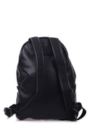 Women's Black Synthetic Leather Crossbody Bag | Derimod Women's Black Synthetic Leather Crossbody Bag | Derimod