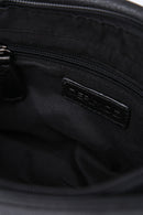 Women's Black Synthetic Leather Crossbody Bag | Derimod Women's Black Synthetic Leather Crossbody Bag | Derimod