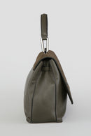 Women's Green Synthetic Leather Shoulder Bag | Derimod Women's Green Synthetic Leather Shoulder Bag | Derimod