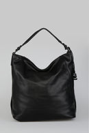 Women's Black Synthetic Leather Shoulder Bag | Derimod Women's Black Synthetic Leather Shoulder Bag | Derimod