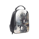 Women's Black Synthetic Leather Backpack | Derimod Women's Black Synthetic Leather Backpack | Derimod