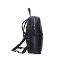 Women's Black Synthetic Leather Backpack | Derimod Women's Black Synthetic Leather Backpack | Derimod