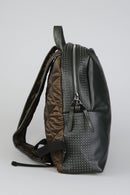 Women's Green Synthetic Leather Backpack | Derimod Women's Green Synthetic Leather Backpack | Derimod