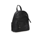Women's Black Synthetic Leather Backpack | Derimod Women's Black Synthetic Leather Backpack | Derimod