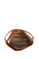 Tan Women's Leather Shoulder Bag | Derimod Tan Women's Leather Shoulder Bag | Derimod