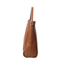 Tan Women's Leather Shoulder Bag | Derimod Tan Women's Leather Shoulder Bag | Derimod