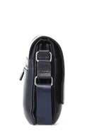 Men's Navy Blue Leather Bag | Derimod Men's Navy Blue Leather Bag | Derimod