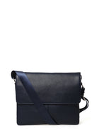 Men's Navy Blue Leather Bag | Derimod Men's Navy Blue Leather Bag | Derimod