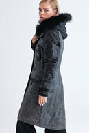 Alexia Women's Leather Jacket | Derimod Alexia Women's Leather Jacket | Derimod