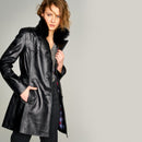 Sandra Women's Leather Jacket | Derimod Sandra Women's Leather Jacket | Derimod