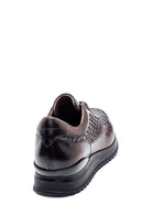 Men's Leather Braided Sneaker | Derimod Men's Leather Braided Sneaker | Derimod