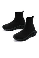 Kadın Siyah Kalın Tabanlı Bilekli Sneaker | Derimod Kadın Siyah Kalın Tabanlı Bilekli Sneaker | Derimod