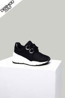 High-Sole Women's Fabric Sneaker | Derimod High-Sole Women's Fabric Sneaker | Derimod