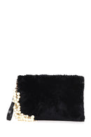 Women's Plush Poryfolio Bag | Derimod Women's Plush Poryfolio Bag | Derimod