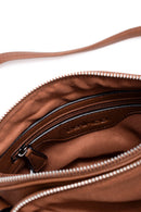 Women's Camel Synthetic Leather Shoulder Bag | Derimod Women's Camel Synthetic Leather Shoulder Bag | Derimod