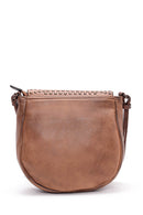Women's Camel Synthetic Leather Shoulder Bag | Derimod Women's Camel Synthetic Leather Shoulder Bag | Derimod