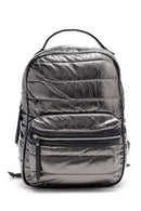 Women's Anthracite Fabric Backpack | Derimod Women's Anthracite Fabric Backpack | Derimod