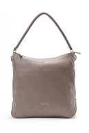 Women's Mink Synthetic Leather Shoulder Bag | Derimod Women's Mink Synthetic Leather Shoulder Bag | Derimod
