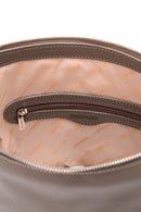 Women's Mink Synthetic Leather Shoulder Bag | Derimod Women's Mink Synthetic Leather Shoulder Bag | Derimod