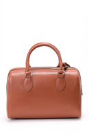 Women's Tan Synthetic Leather Shoulder Bag | Derimod Women's Tan Synthetic Leather Shoulder Bag | Derimod
