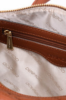 Women's Tan Synthetic Leather Shoulder Bag | Derimod Women's Tan Synthetic Leather Shoulder Bag | Derimod
