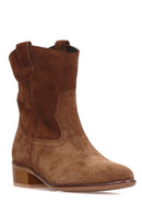 Women's Suede Leather Boots | Derimod Women's Suede Leather Boots | Derimod