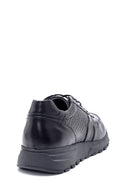 Men's Leather Crocodile Pattern Sneaker | Derimod Men's Leather Crocodile Pattern Sneaker | Derimod
