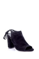 Women's Suede Heeled Shoes | Derimod Women's Suede Heeled Shoes | Derimod
