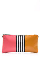Women's Striped Portfolio Bag | Derimod Women's Striped Portfolio Bag | Derimod
