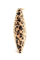 Women's Leopard Patterned Clutch Bag | Derimod Women's Leopard Patterned Clutch Bag | Derimod