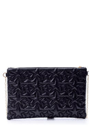 Women's Star Patterned Clutch Bag | Derimod Women's Star Patterned Clutch Bag | Derimod