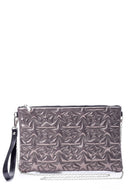 Women's Star Patterned Clutch Bag | Derimod Women's Star Patterned Clutch Bag | Derimod