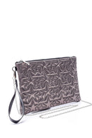 Women's Star Patterned Clutch Bag | Derimod Women's Star Patterned Clutch Bag | Derimod