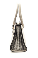Women's Crocodile Detailed Shoulder Bag | Derimod Women's Crocodile Detailed Shoulder Bag | Derimod