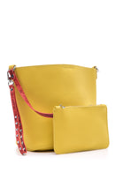 Women's Crocodile Detailed Shoulder Bag | Derimod Women's Crocodile Detailed Shoulder Bag | Derimod