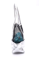 Women's Black Fabric Shoulder Bag | Derimod Women's Black Fabric Shoulder Bag | Derimod