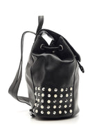 Women's Studded and Pearl Detailed Backpack | Derimod Women's Studded and Pearl Detailed Backpack | Derimod